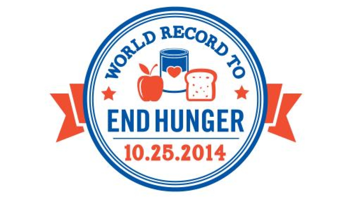 World Record to End Hunger event graphic