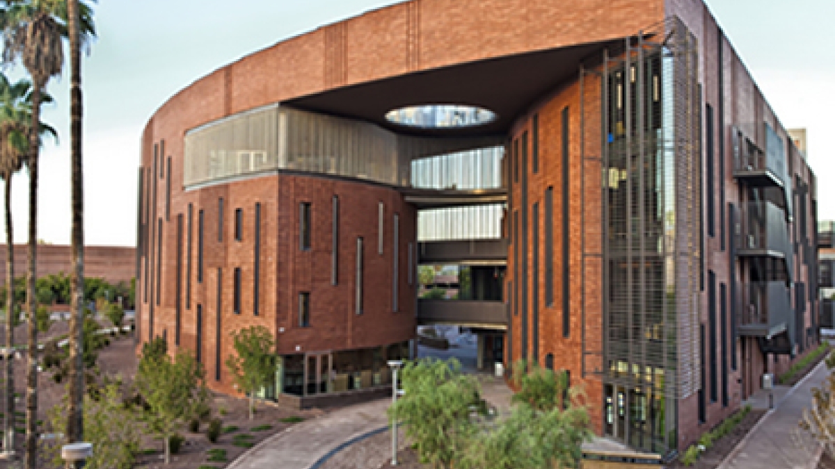 external view of McCord Hall on ASU&#039;s Tempe campus
