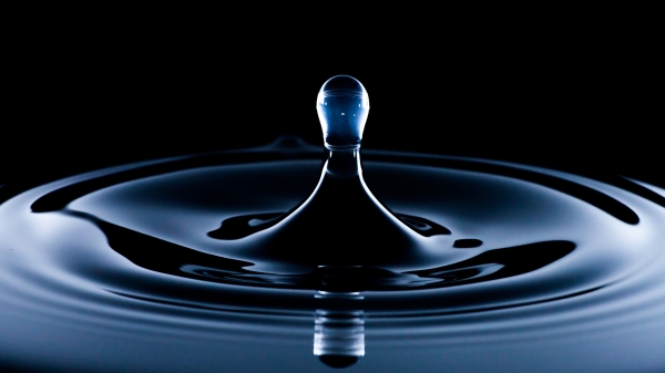Water Splash image illustrates fluid dynamics and flow of liquids &amp; gasses